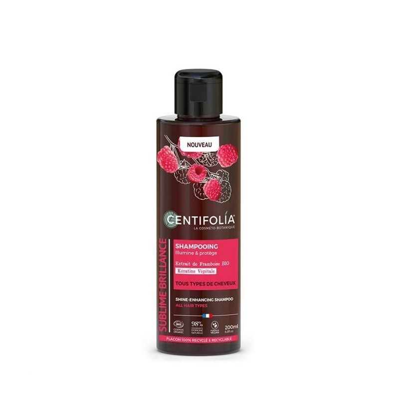 Shampooing brillance - tous types de cheveux - 200 ml - Centifolia