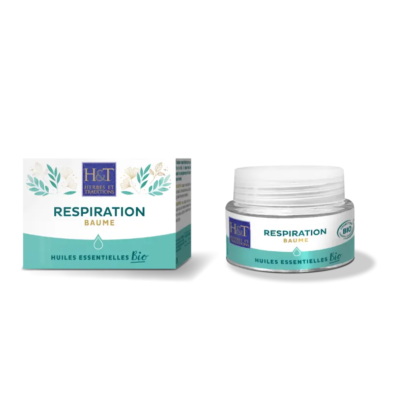 Baume respiration Bio - 30 ml - Herbes et Traditions