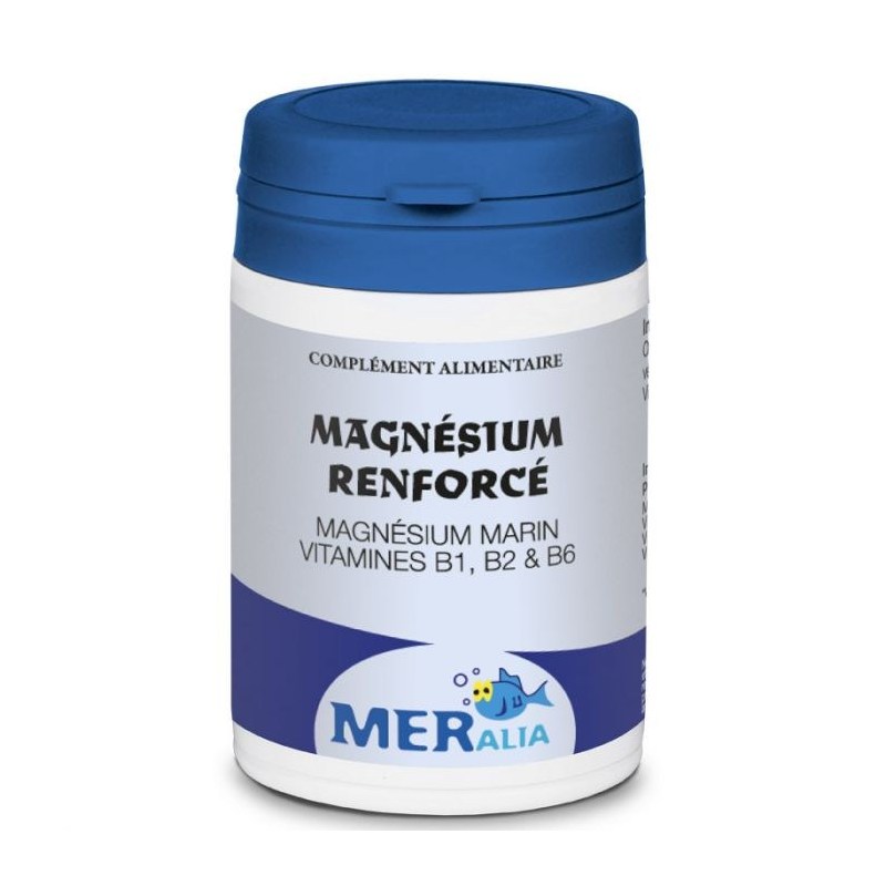 Magnésium Renforcé - 60 gélules végétales - Meralia