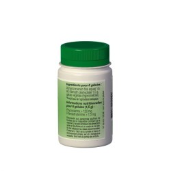 Ingrédients Klamath Bio - Pilulier de 60 gélules - Aosa Veritable