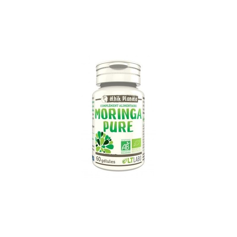 Moringa Pure Bio - 60 gélules - LT Labo