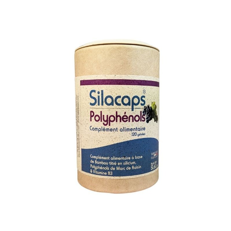 Silacaps® Polyphénols - 120 gélules - Labo Santé Silice
