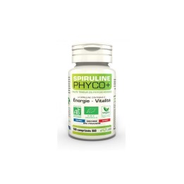 Spiruline 500 mg phyco+ Bio - 180 comprimés - LT Labo