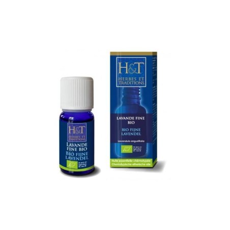Lavande fine (Lavandula angustifolia) Bio - Huile essentielle - 30 ml - Herbes et Traditions