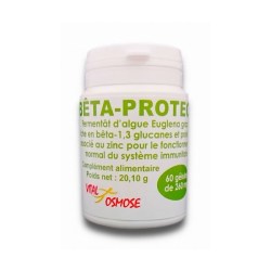 Bêta-Protect 260 mg + Zinc - 60 gélules d’origine végétale - Vital Osmose