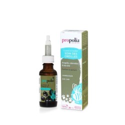 Soin des oreilles, Propolis, Calendula, Tea tree - Flacon 30 ml avec pipette - Propolia