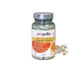 Confort Digestif Propolis, Argile, Pollen & Algues marines - 120 gélules - Propolia