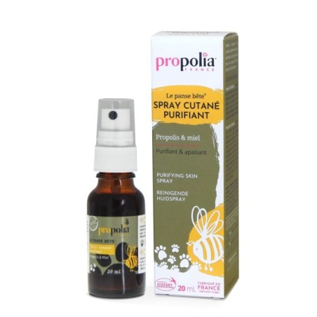 Spray cutané purifiant Propolis & Miel - Spray de 20 ml - Propolia