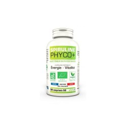 Spiruline Bio 500 mg phyco+ - 500 comprimés - LT Labo