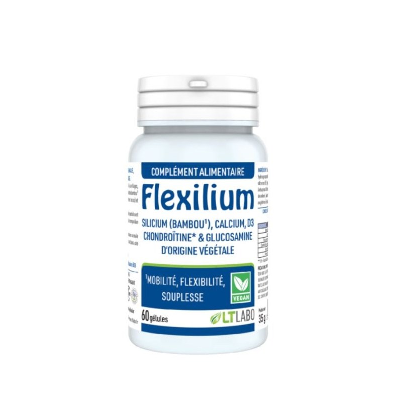 Flexilium Végan - Pilulier de 60 gélules - LT Labo