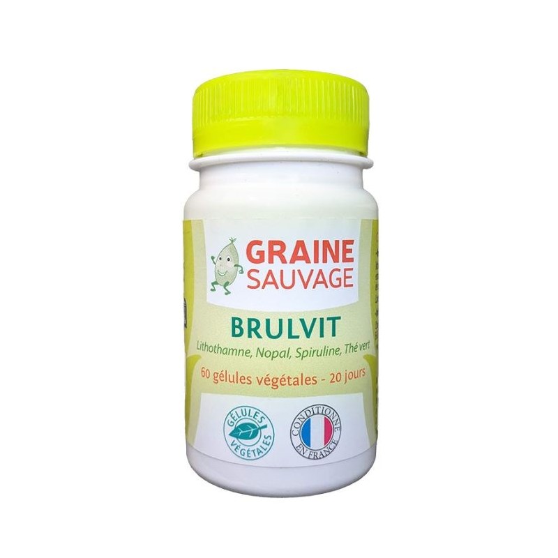 Brulvit - 60 gélules végétales - Graine Sauvage