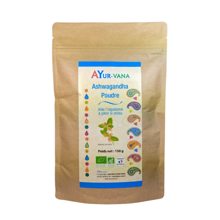 Ashwagandha bio en poudre – 150 g – AYur-vana
