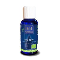 Tea tree (Melaleuca alternifolia) Bio - Huile essentielle - 30 ml - Herbes et Traditions