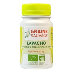 Lapacho - Pilulier de 60 gélules végétales - Graine sauvage