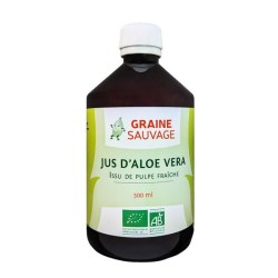 Jus d'Aloe Vera bio - 500 ml - Graine Sauvage