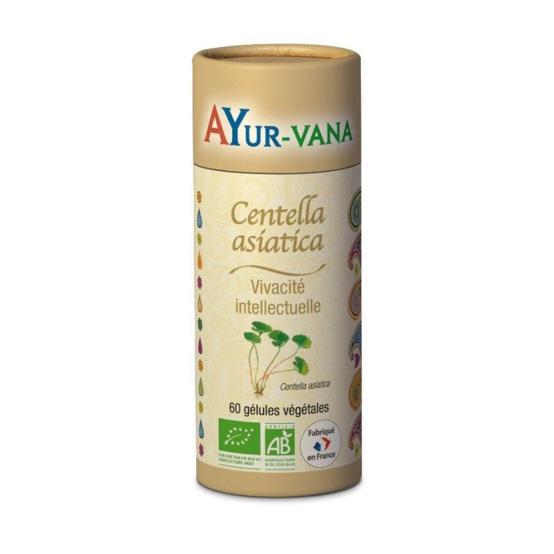 Centella Asiatica bio – 60 gélules – Ayur-vana