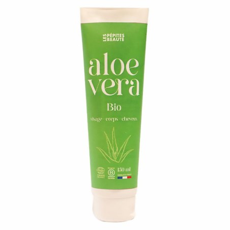 Gel d'Aloe Vera certifié bio - 150 ml - Les Pépites Beauté
