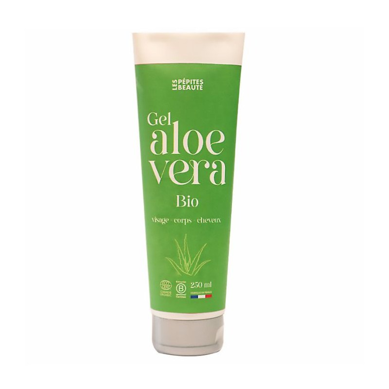 Gel d'Aloe Vera certifié bio - 250 ml - Les Pépites Beauté