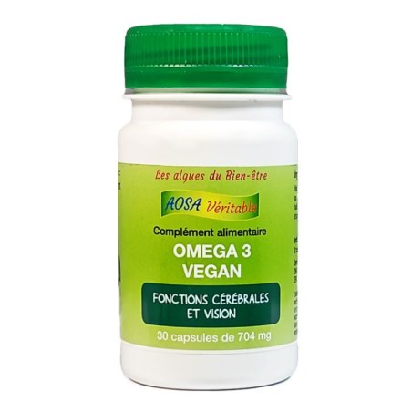 Omega 3 Végan - 30 capsules - Aosa Véritable