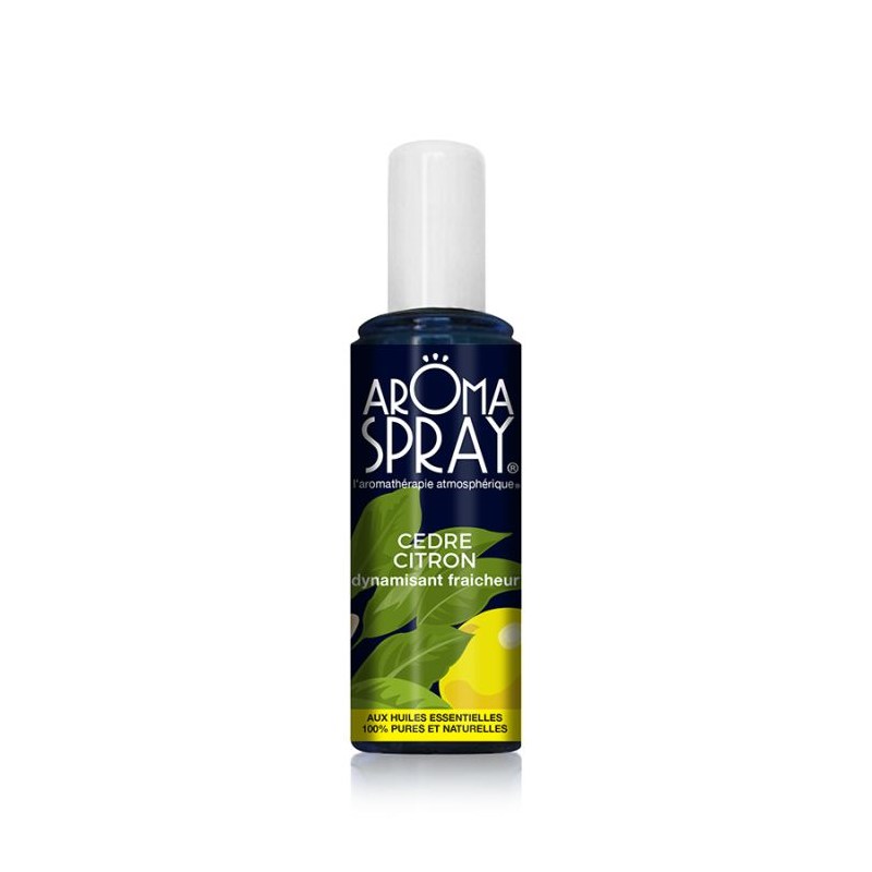 Aromaspray N°1 Cèdre Citron - Flacon de 100ml - Laboratoire Saint Côme 2024