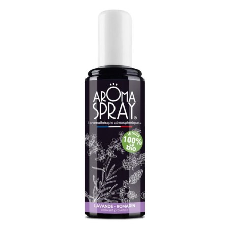 Spray d'ambiance Lavande Romarin Bio - 100 ml - Aromaspray