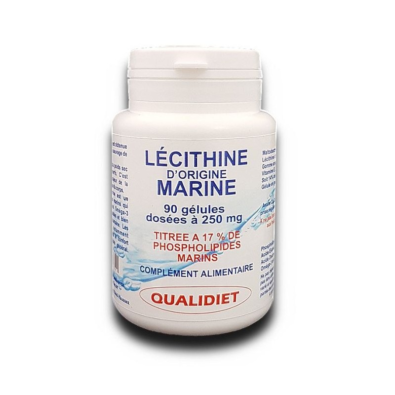 Lécithine d’Origine Marine – 90 gélules – Vital Osmose