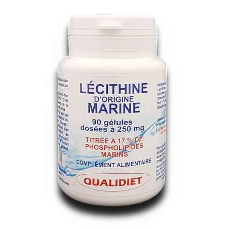 Lécithine d’Origine Marine – 90 gélules – Vital Osmose