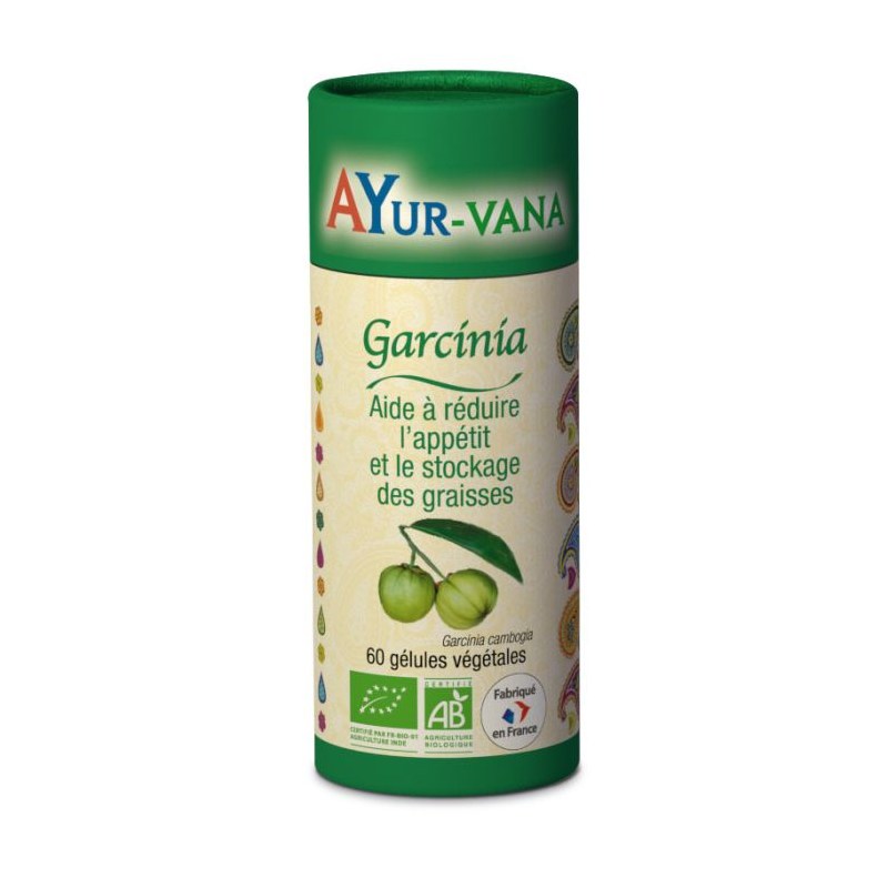 Garcinia Bio Extrait - 60 gélules végétales - Ayurvana 2024