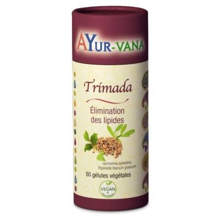 Trimada - Pilulier de 60 gélules végétales - Ayurvana 2024