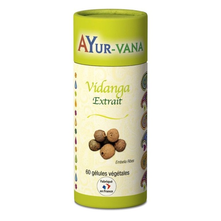 Vidanga (Extrait) – 60 gélules – AYur-vana