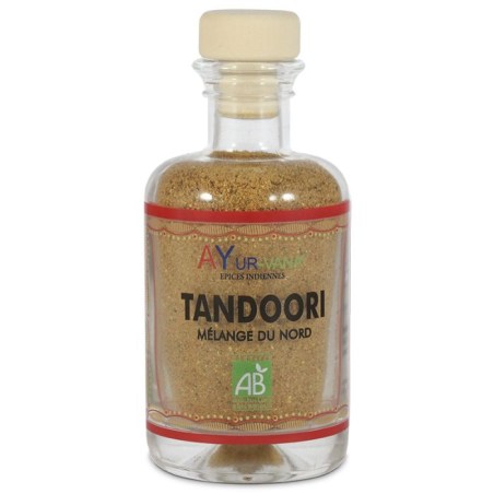 Tandoori (Mélange du Nord) Bio - Flacon en verre de 50 g - Ayurvana 2024