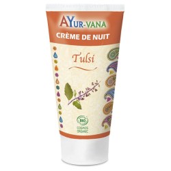 Crème de Nuit au Tulsi Bio - Tube de 75 ml - Ayurvana 2024