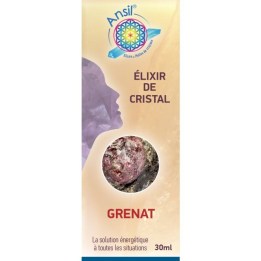 Etui Grenat – Élixir de Cristal – 30 ml – Ansil