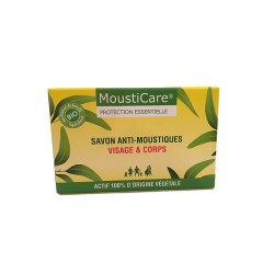 Pain de Savon bio Anti-Moustiques – 100 g – MoustiCare 2024