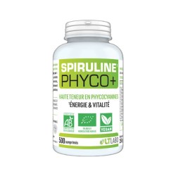 Spiruline 500 mg phyco+ Bio - 500 comprimés - LT Labo 2024