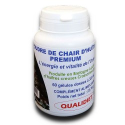 Poudre de Chair d'Huître Premium – 60 gélules – Vital Osmose 2024