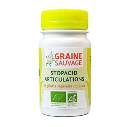 Stopacid Articulations Bio - 60 gélules végétales - Graine Sauvage 2024