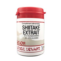 Shiitaké Bio en extrait - 60 gélules – Tradition du Soleil Levant