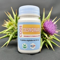 Chardon marie et flacon de Desmomarie - Pilulier de 90 gélules végétales - Laboratoire Code