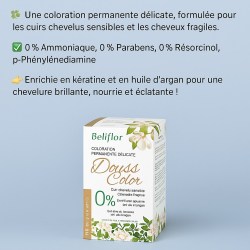 Blond Clair Ultime n°110 - Coloration permanente délicate Douss Color - 131 ml - Beliflor 2025