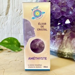 💎 Améthyste - Élixir de Cristal - 30 ml - Ansil 2025