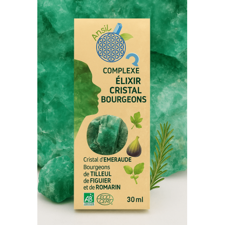 🌿 Complexe n°3 Émeraude, Tilleul, Figuier & Romarin – 30 ml – Ansil 2025