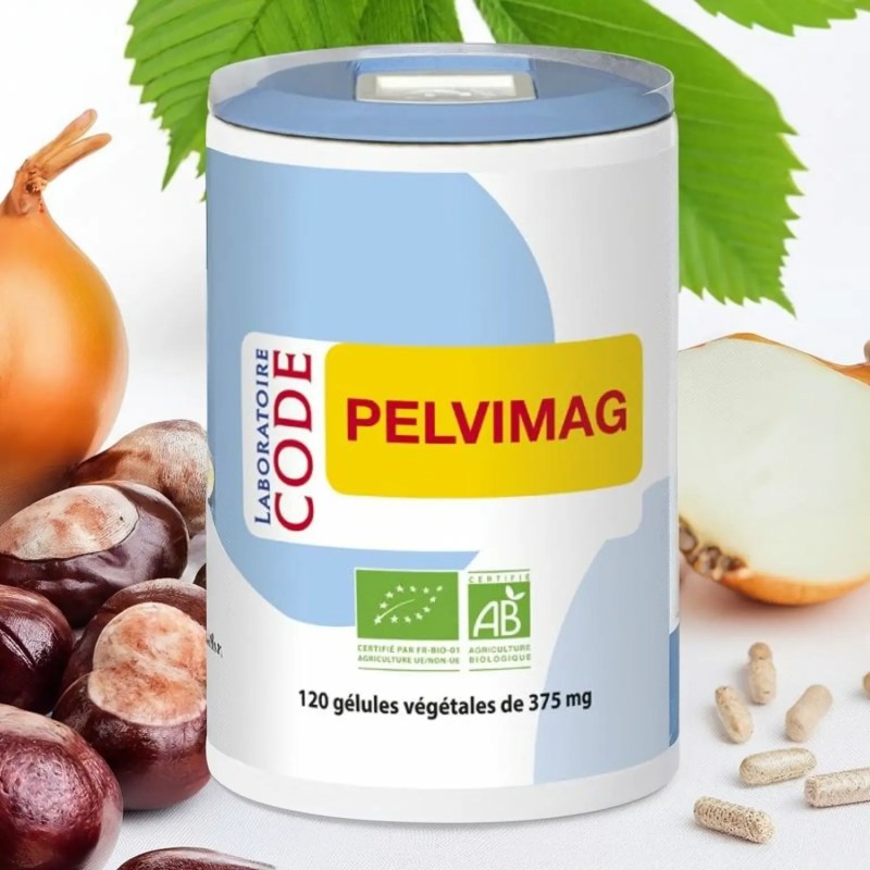 💧 Pelvimag bio – 120 gélules – Laboratoire Code 2025 💧 Pelvimag bio – 120 gélules – Laboratoire Code 2025