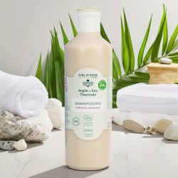 🧴Shampoing Cheveux Normaux Certifié Bio - 500ml - Argile & Eau Thermale 2025