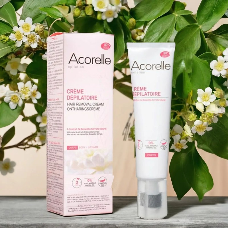 🧴 Crème Dépilatoire Corps – 150 ml – Acorelle 🧴 Crème Dépilatoire Corps – 150 ml – Acorelle