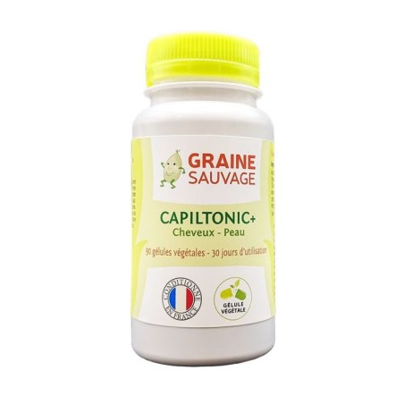 Capiltonic + - 90 gélules végétales - Graine sauvage