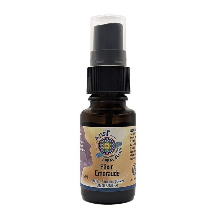 Élixir d’Émeraude - spray de 15 ml - Ansil 2025