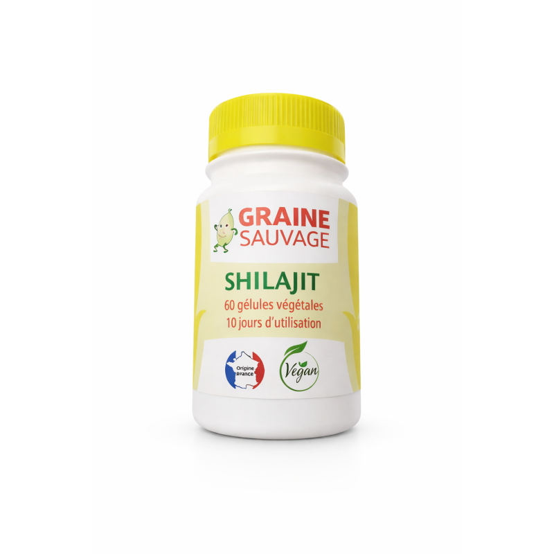 Shilajit – 60 Gélules – Graine Sauvage