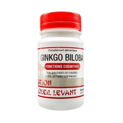 Ginkgo Biloba – 60 gélules – Tradition du Soleil Levant