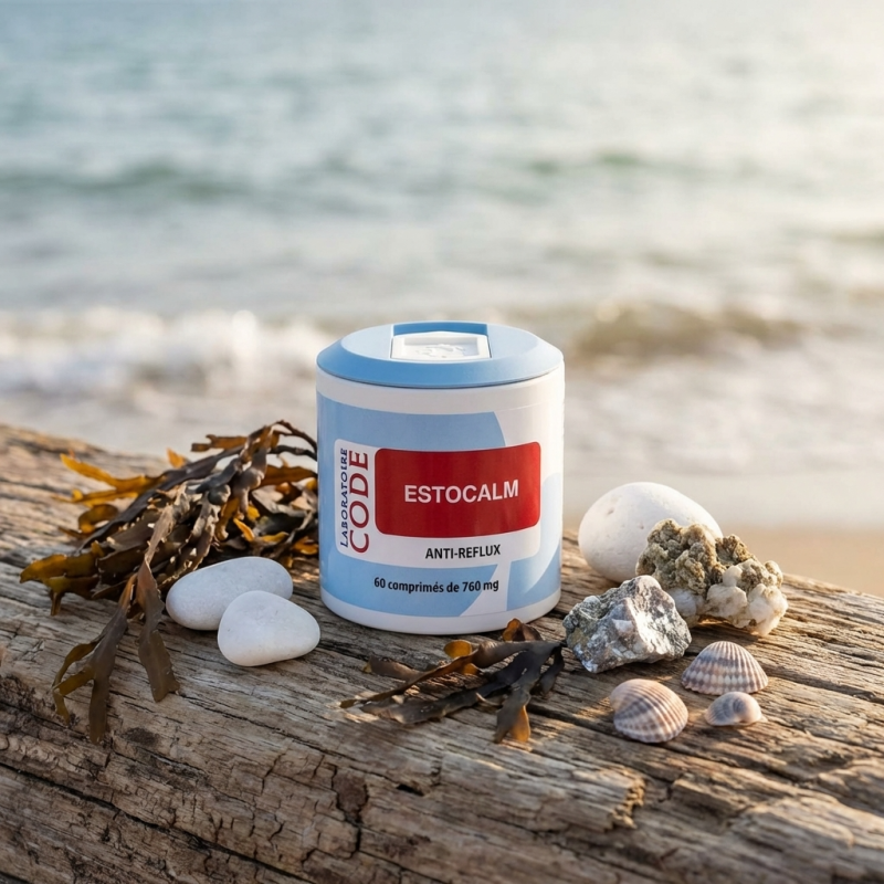 Estocalm calcium, magnésium, zinc et algues marines